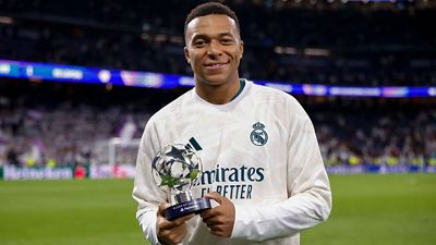 Mbappé, MVP del partido: “Cada punto es importante para entrar en los 8 mejores”