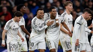 6-1: El Madrid golea al Mónaco en el Bernabéu