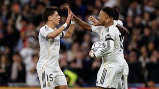 Los goles en el Bernabéu en la Champions