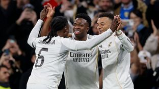 Los goles en el Bernabéu en la Champions