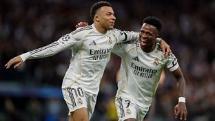 6-1: El Madrid golea al Mónaco en el Bernabéu
