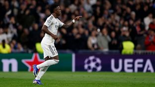 El gol de Vini Jr. para culminar su partidazo