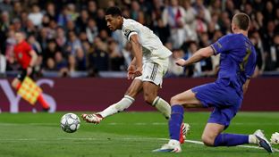 Bellingham cerró la goleada con una gran definición