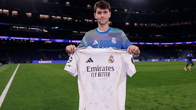 Mesonero debuta en partido oficial con el Real Madrid: "Es un sueño"