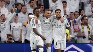 5-1: El Madrid golea con dobletes de Rodrygo y Vini Jr.