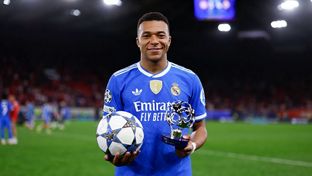 Mbappé, MVP del partido: "Los compañeros me dan muchos balones de gran calidad para marcar goles"