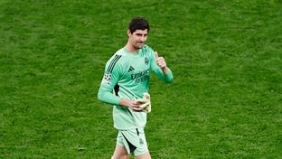 Courtois: “We defended better in the second half”