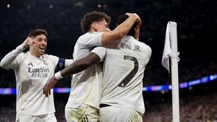 This is how the 2-1 happened: Valverde's pass and Vini Jr. finished perfectly