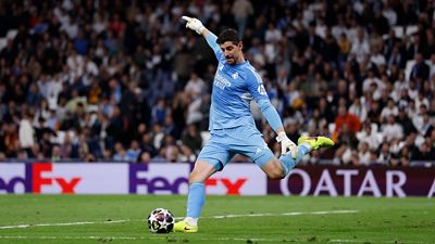 Courtois: “Solo es la mitad de la eliminatoria, pero estoy muy contento con el partido del equipo”