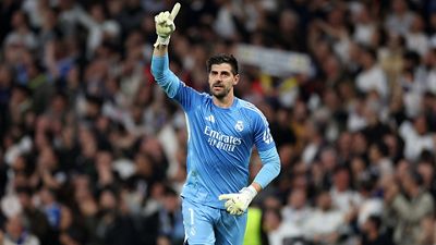 Courtois: “Solo es la mitad de la eliminatoria, pero estoy muy contento con el partido del equipo”