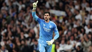 Courtois: “Solo es la mitad de la eliminatoria, pero estoy muy contento con el partido del equipo”