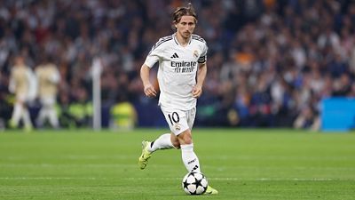 Modrić makes 550th Real Madrid appearance