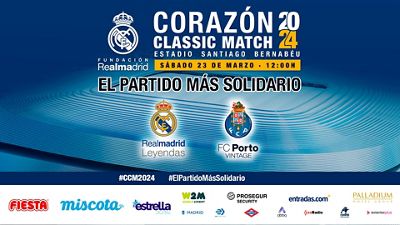 The Santiago Bernabéu hosts the 2024 Corazón Classic Match tomorrow