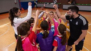 Primeros clínics nacionales de baloncesto de la Fundación Real Madrid 