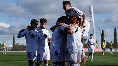 4-0: Madrid under-19s beat Cádiz to advance to last 16 of Copa del Rey