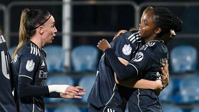 Goleada y a los cuartos de final de la Copa de la Reina