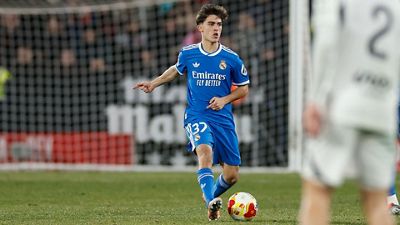 Palacios y Manuel Ángel debutan con el Real Madrid en partido oficial