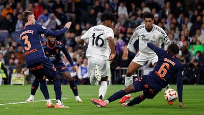 左足とヒールで各1点：エンドリッキがマドリードで決めた初のドブレテ