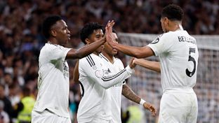 Le deuxième but du Real : numéro de Vini Jr. et passe décisive à Bellingham