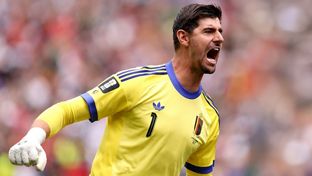3-2: Bélgica remonta ante Senegal y Courtois ya está en octavos 