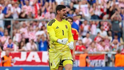 0-2: Courtois, titular en la victoria de Bélgica ante Croacia
