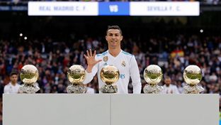 Cristiano Ronaldo chosen as the greatest Ballon d'Or winner of all time