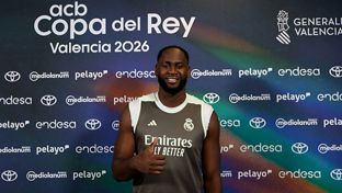 Garuba: “El equipo está muy mentalizado para el partido de hoy”