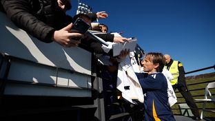 Modrić : "C'est super d'être avec les supporters et qu'ils nous voient nous entraîner"