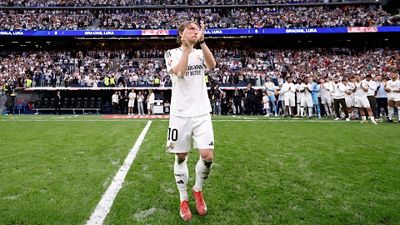 L'émouvant hommage à Modrić du Bernabéu