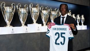 Diomande: "Estoy orgulloso de estar aquí porque es el club más grande del mundo"