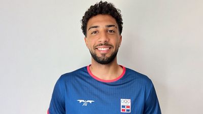 Edgar disputó los Juegos Olímpicos con República Dominicana