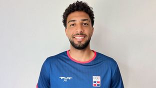Edgar disputó los Juegos Olímpicos con República Dominicana
