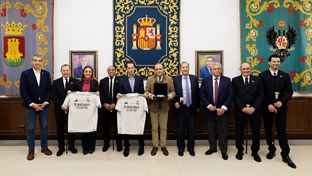 Recepción al Real Madrid en el Ayuntamiento de Talavera