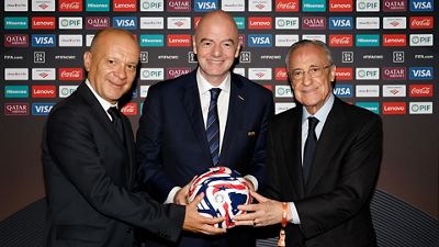 Directors' meeting before Real Madrid-Juventus match