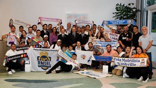 Encuentro de peñas madridistas en Estados Unidos