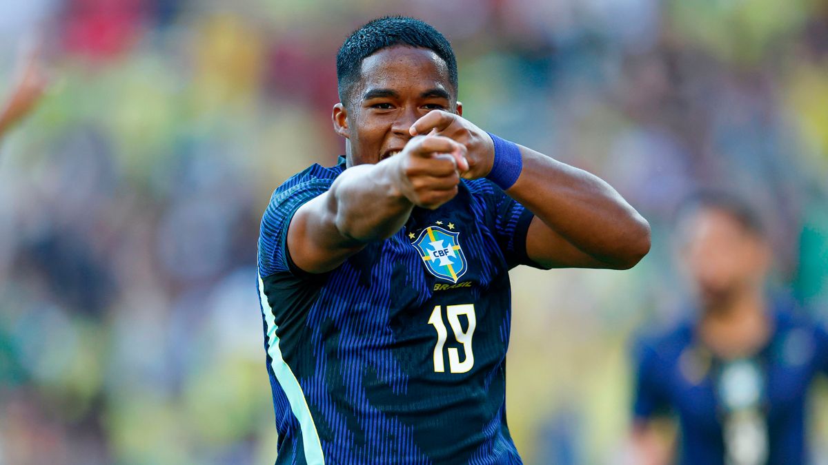 Endrick netted the decisive goal for Brazil in their match against Egypt.
