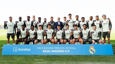 El Real Madrid recibió las tarjetas digitales de Sanitas