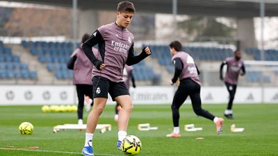 El equipo se está entrenando