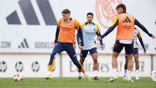 オサスナ戦に向けた最後の練習