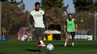 El equipo se está entrenando 