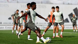 El equipo se está entrenando