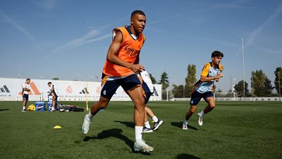 アウェーのUDラス・パルマス戦を前にした最後の練習