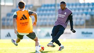 El equipo se está entrenando