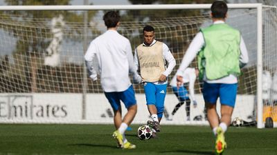 El Real Madrid se está entrenando