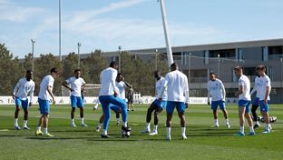 El equipo se está entrenando