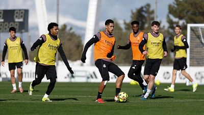 El Real Madrid prepara el partido contra el Villarreal