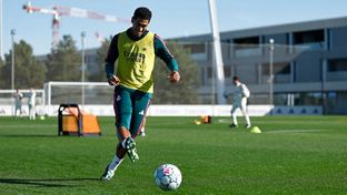 El equipo se está entrenando