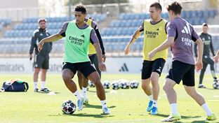 El equipo se está entrenando