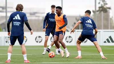El Real Madrid sigue preparando el Clásico