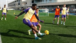 El Real Madrid continúa preparando el partido contra el Sevilla